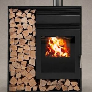 estufa a leña termovana monolit 16 hydro